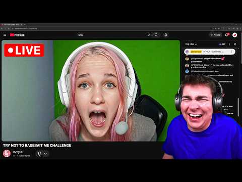 trolling my little sister while she's live 🤣