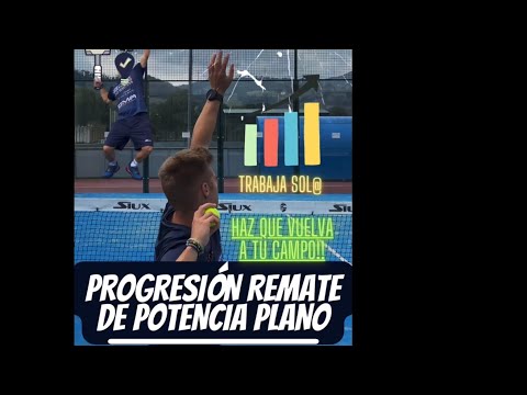 Ejercicios para mejorar tu REMATE PLANO de potencia en pádel