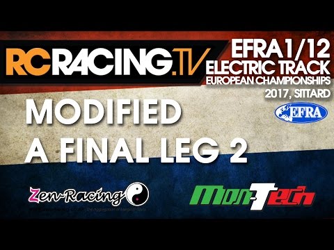 EFRA 1/12th Track Euros 2017 - Modified A Final Leg 2