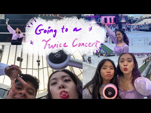 vibing at a twice concert 🍭 || 5/15/2022 CONCERT VLOG (4K)