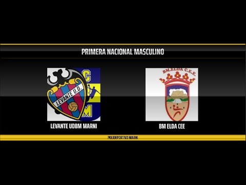 LEVANTE UDBM MARNI - BM ELDA CEE PRIMERA DIVISION MASCULINA