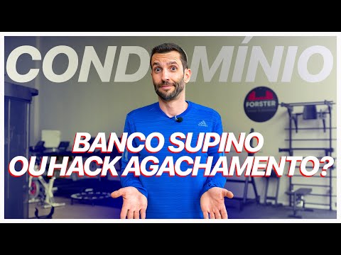 Banco Supino Regulável ou Hack Agachamento + Banco | Qual o Melhor? 🧐