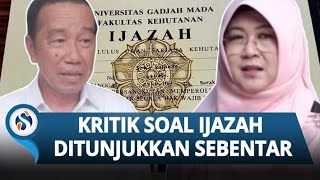 Protes Dokter Tifa! Sindir Cara Penunjukkan Ijazah Jokowi yang Aneh, Hanya 10 Menit di Tengah Malam