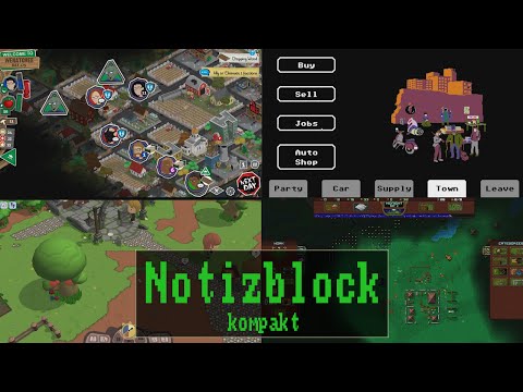 Notizblock kompakt #007: Rebuild 3 | Organ Trail | Farm for your life | Retro Pixel Castle