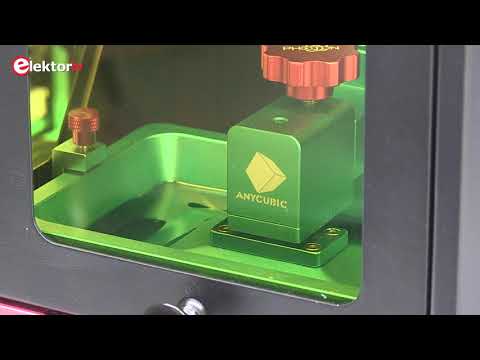 Test driving the Photon UV Resin DLP 3D Printer from Anycubic