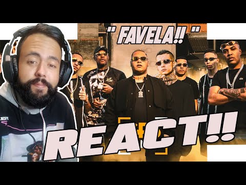 REACT: ''Favela'' MC Ryan SP, MC IG, MC Cebezinho, MC Kadu, MC Paiva e NK - (ZzTcheba reação)