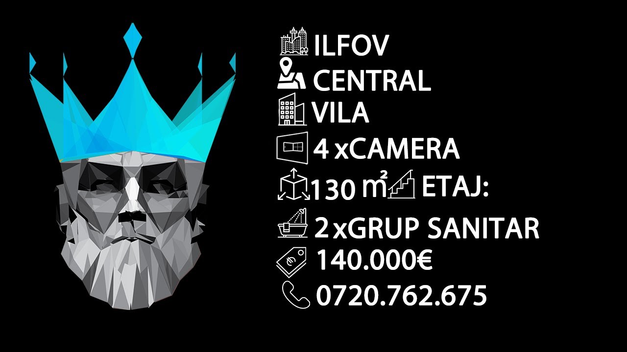 Tur video Vila | Comuna Berceni | 5 Camere | 2 Bai | Terasa | Curte | Balcon 