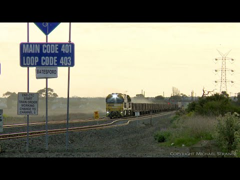 3PM4 Pacific National Steel Train (17/9/2021) - PoathTV Australian Railways