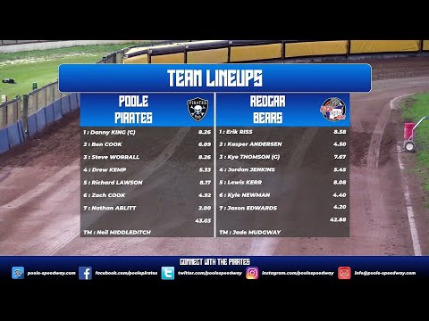 Poole vs Redcar | Knockout Cup Final 2nd Leg | POOLE PIRATES SPEEDWAY 2022