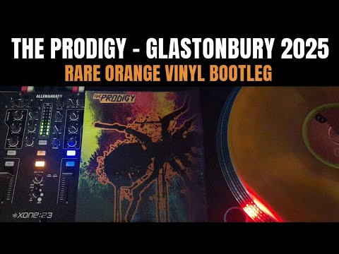 SELTENES Prodigy-Bootleg! | Live in Glastonbury auf orangefarbenem Vinyl (limitiert auf 500 Exemp...
