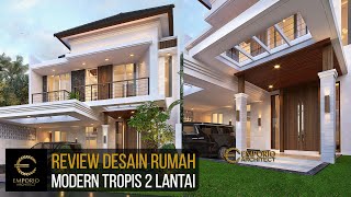 Video Desain Rumah Modern 2 Lantai Bapak Antonius di  Bekasi, Jawa Barat