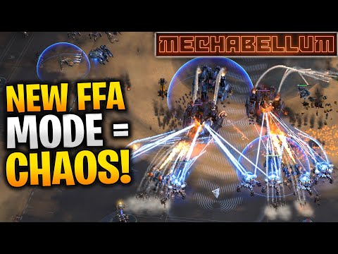 Mechabellum: NEW FFA MODE GAMEPLAY - "This is CHAOS!" - Mechabellum Patch Guide