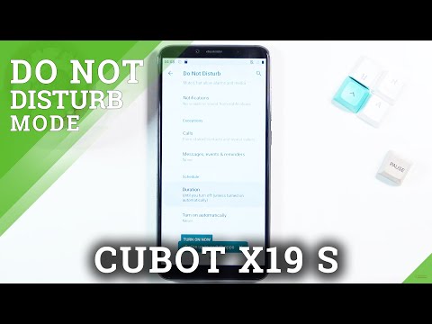 How to Enable Silent Mode on CUBOT X19 S -  Turn On/Off Do Not Disturb Mode