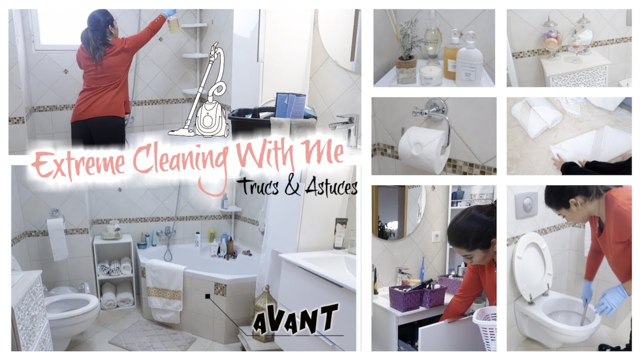 Extreme Cleaning With Me | Trucs & Astuces - Idées déco | Salle de bain