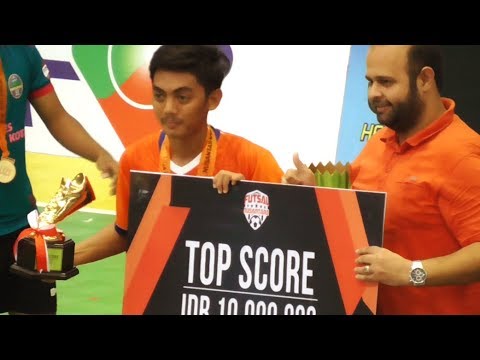 Hasriady Nur (Young Rior FC) Top Scorer Liga Futsal Nusantara 2018