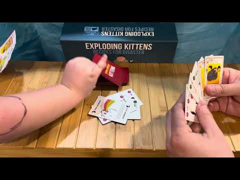 Exploding Kittens: Recipe for Disaster Danger Mode!  In Real Life Games 
