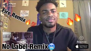 Lil Tjay - No Label (Lil Durk Remix) REACTION!!!