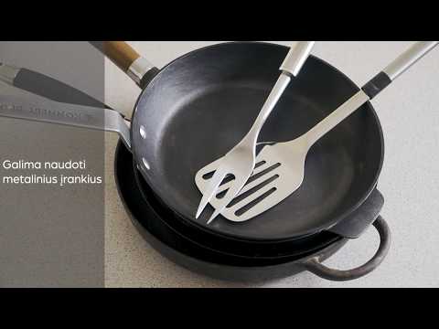 Kaip prižiūrėti ketaus keptuvę? | KETAUS GAMINIŲ PRIEŽIŪRA | Gerduva