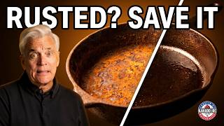 Rusted Cast Iron or Carbon Steel? This Method Restores Both!