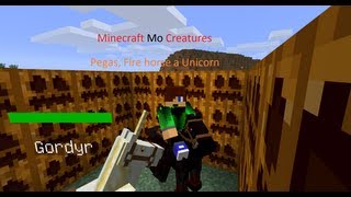 Minecraft Mo creatures Jak získat Pegase, Unicorna a Fire horse