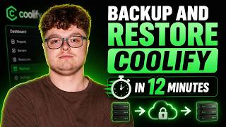 Backup and Restore Coolify in 12 minutes