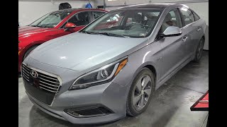 Electronic Parking Brake Switch Replacement 2015-2019 Hyundai Sonata Hybrid