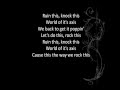 Bliss n eso- On a bender Lyrics 