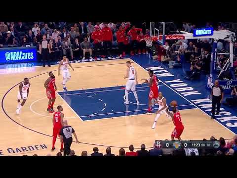 James Harden broke Kristaps Porzingis ankles