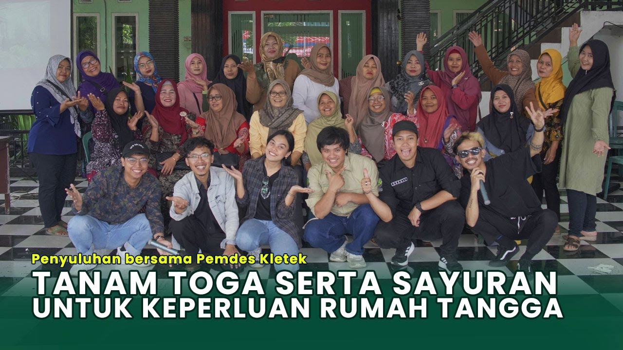 Belajar Tanam Tanaman Obat Keluarga dan Sayuran untuk di Rumah l Penyuluhan bersama Pemdes Kletek