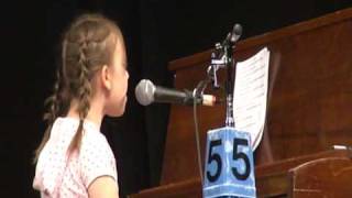 Anna Graceman - First Live Performance - age 9