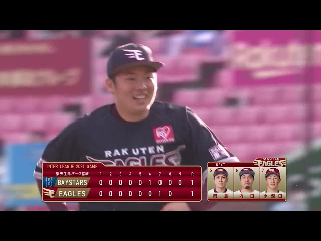 【9回表】イーグルス・松井がノーアウト満塁のピンチを無失点で切り抜ける!! 2021/5/29 E-DB