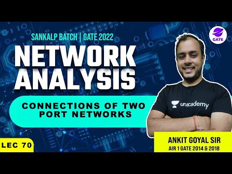 Introduction to Network Analysis | L 1 | Network Analysis | Sankalp GATE 2022 Batch AnkitGoyal