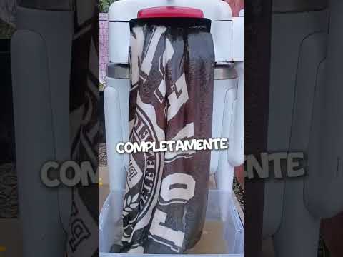 Essa máquina deixa a toalha seca em SEGUNDOS!