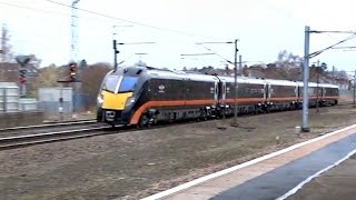 preview picture of video 'ECML High Speed Trains - Retford.'