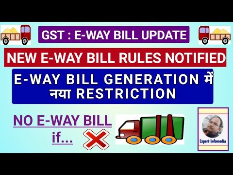 अब आप GST E-WAYBILL नहीं GENRATE कर सकेंगे अगर...?? Restrictions on EWAY BILL GENERATION!! Rule 138E Video