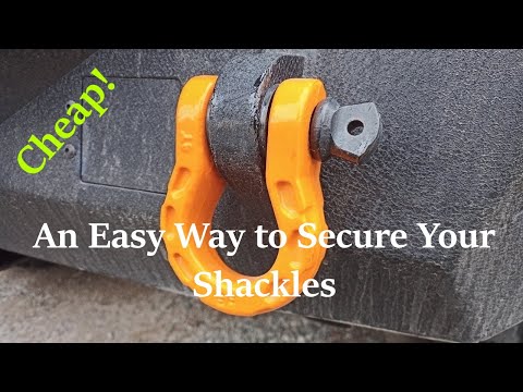 An Easy Way to Secure Your Shackles