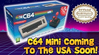 The C64 Mini USA Released Date Announced!