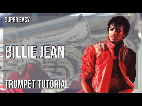SUPER EASY: How to play Billie Jean  by Micheal Jackson on Trumpet (Tutorial)