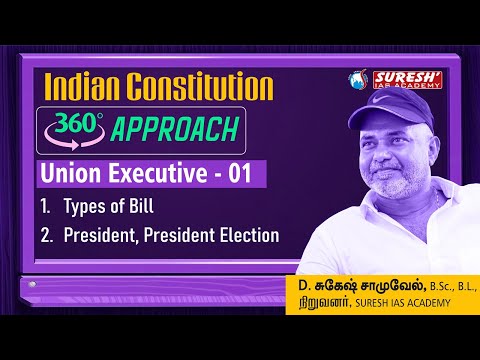 TNPSC | INDIAN POLITY | 360 Approach | UNION EXECUTIVE- 01 | ENGLISH|  Suresh IAS Academy