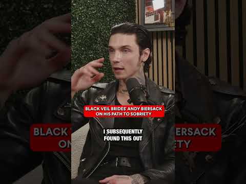 Andy Biersack of #blackveilbrides on his path to sobriety #interview #podcast #music