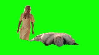 Margot Robbie Barbie "Ken, are you ok?" green screen