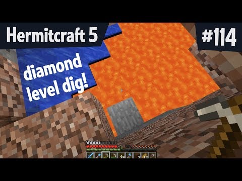 Diamond-level dig! — Hermitcraft 5 ep 114