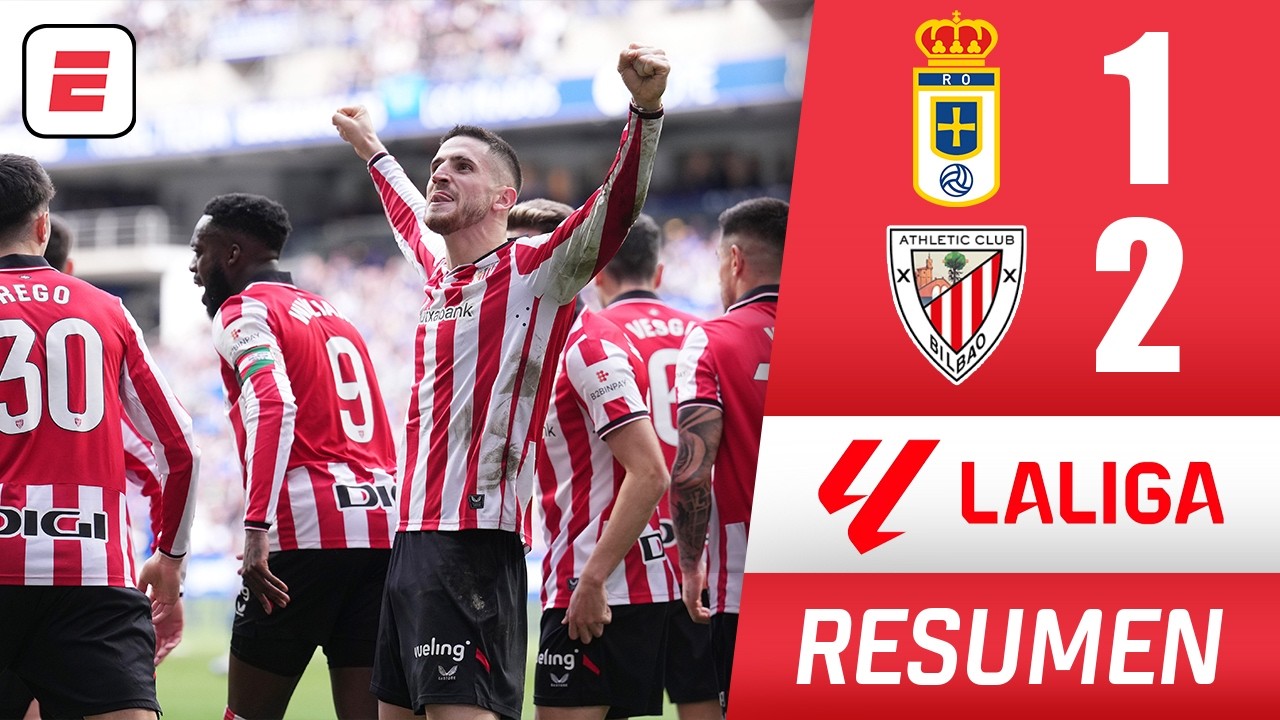 Athletic Club remontó y se quedó con los 3 puntos ante el Real Oviedo de Guillermo Almada | La Liga