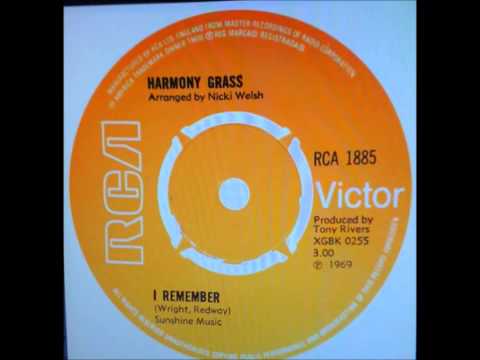 Harmony Grass .   I Remember . 1969.