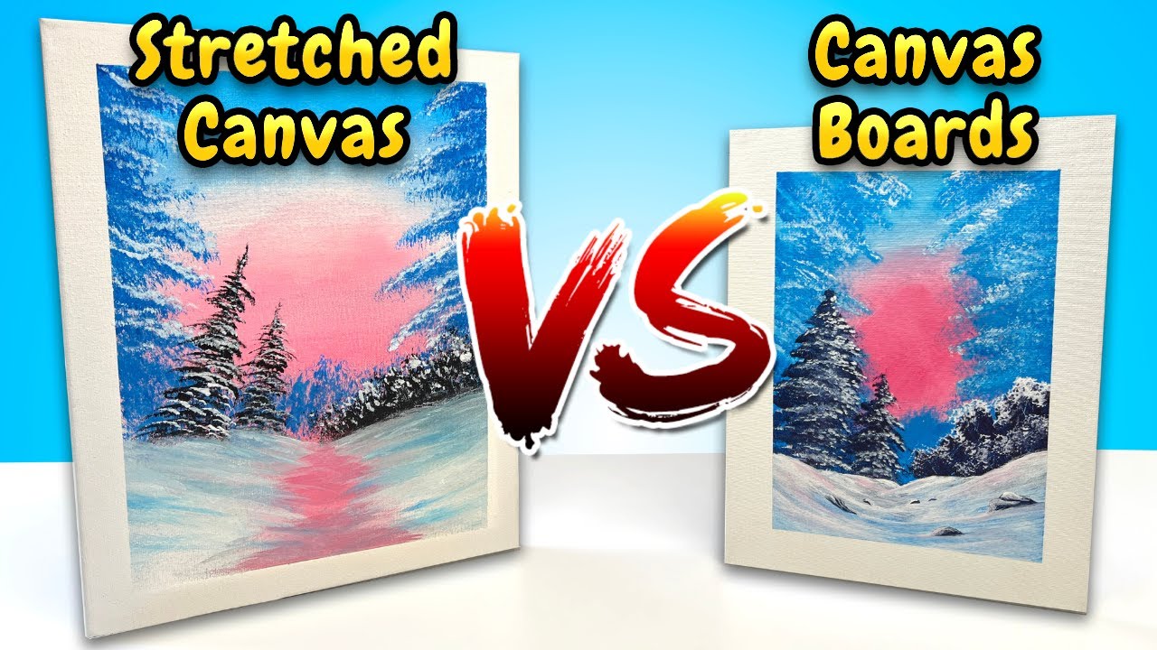 Canvas VS Canvas Panels - Which Is BEST For You!
