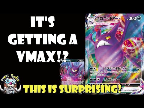 Surprise! Crobat is Getting a Pokémon VMAX Card! (Sword & Shield TCG)