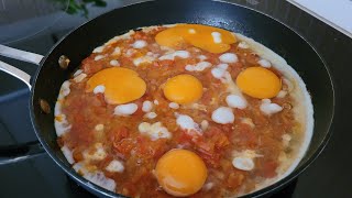 Great recipe for eggs with tomatoes! It's so delicious that I cook it 3 times a week.