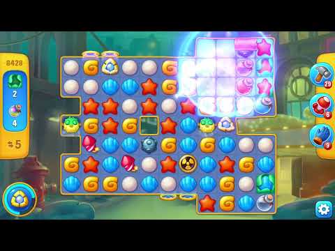 [FISHDOM Walkthrough] Level 8428 Hard (Qua màn - Fishdom)