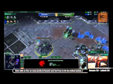Naama vs Lalush map1 - Black Dragon League Starcraft 2