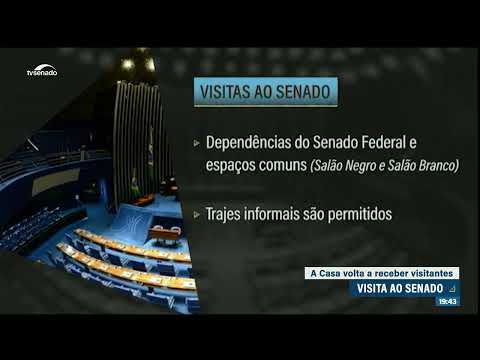 Senado retoma visitação institucional nos fins de semana